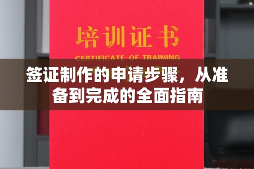 汝南签证制作的申请步骤，从准备到完成的全面指南