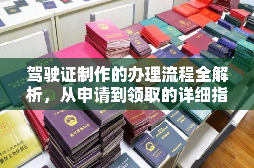 汝南驾驶证制作的办理流程全解析，从申请到领取的详细指南